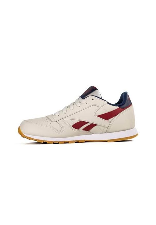 Buty do chodzenia dla dzieci Reebok Classic Leather. Zapięcie: sznurówki. Kolor: biały. Materiał: materiał, syntetyk. Szerokość cholewki: normalna. Model: Reebok Classic. Sport: turystyka piesza