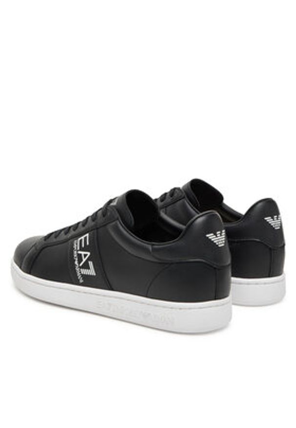 EA7 Emporio Armani Sneakersy 7X000332 AF10848 MC001 Czarny. Kolor: czarny. Materiał: skóra