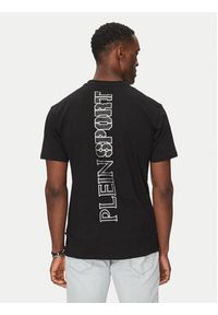 Plein Sport T-Shirt SAEC MTK8019 STE001N Czarny Regular Fit. Kolor: czarny. Materiał: bawełna. Styl: sportowy #3