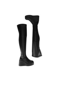 DeeZee Kozaki HY60195-2 Czarny. Kolor: czarny. Materiał: materiał #6