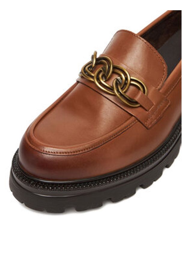 Lasocki Loafersy CEO-WI33-CSA538-SANDY-43 Brązowy. Kolor: brązowy. Materiał: skóra