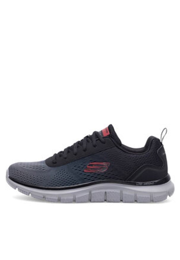 skechers - Skechers Sneakersy TRACK RIPKENT 232399 BKCC Czarny. Kolor: czarny. Materiał: materiał