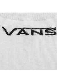 Vans Zestaw 3 par niskich skarpet męskich Classic Kick VN000XSXWHT Biały. Kolor: biały. Materiał: materiał