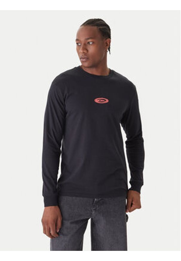 Quiksilver Longsleeve Ev Heaven Like EQYZT08189 Czarny Regular Fit. Kolor: czarny. Materiał: bawełna. Długość rękawa: długi rękaw