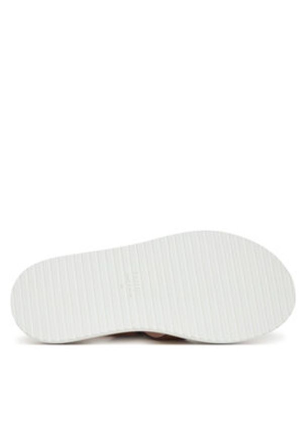 Pollini Sandały SA16483G0MTC0230 Brązowy. Kolor: brązowy. Materiał: skóra
