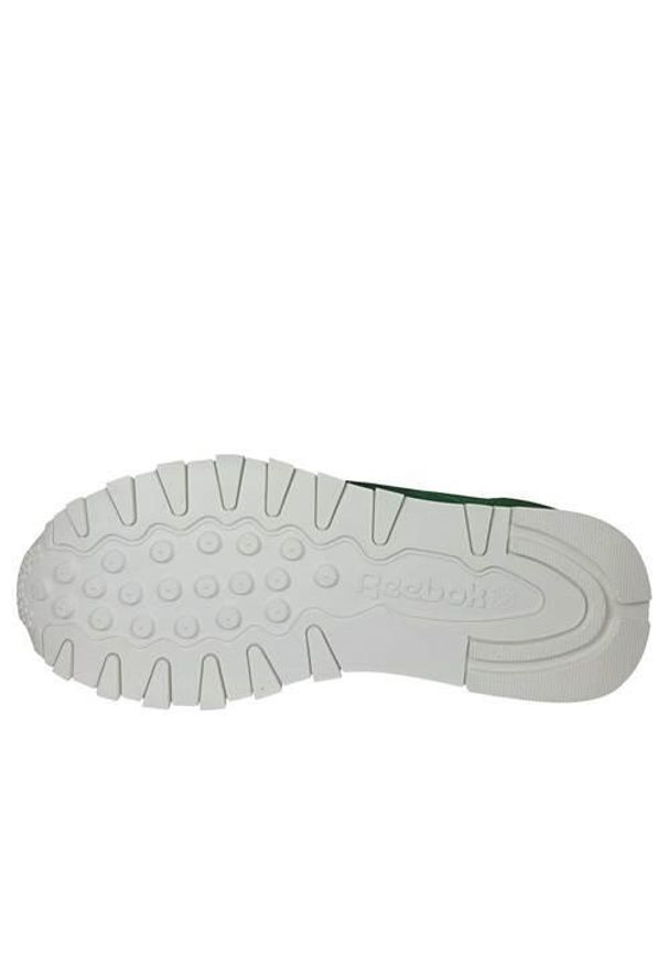 Buty do chodzenia męskie Reebok Classic Leather Montana Cans Collaboration. Zapięcie: sznurówki. Kolor: zielony. Materiał: skóra, syntetyk, tkanina, materiał. Szerokość cholewki: normalna. Model: Reebok Classic. Sport: turystyka piesza