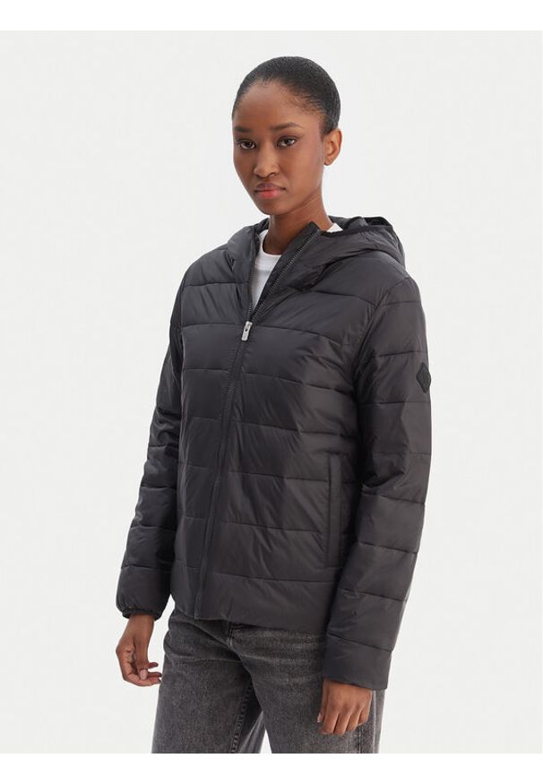 Roxy Kurtka zimowa Wind Bliss ERJJK03618 Czarny Relaxed Fit. Kolor: czarny. Materiał: syntetyk. Sezon: zima