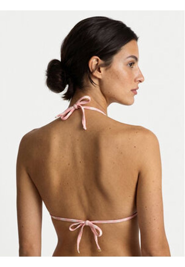 Guess Góra od bikini E6GJ08 MC04R Różowy. Kolor: różowy. Materiał: syntetyk