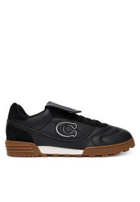 Coach Sneakersy Match CCI42 Czarny. Kolor: czarny. Materiał: skóra