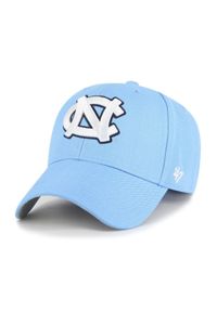 47 Brand - Brand `47 czapka z daszkiem Carolina Tar Heels Unic Columbia niebieski OSFM. Kolor: niebieski