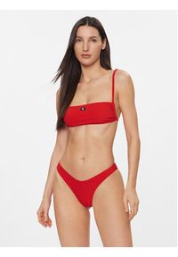 Calvin Klein Swimwear Góra od bikini KW0KW02467 Czerwony. Kolor: czerwony. Materiał: syntetyk #5