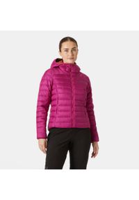 Damska kurtka z kapturem Helly Hansen Verglas 2.0. Typ kołnierza: kaptur. Kolor: różowy. Materiał: puch. Styl: elegancki