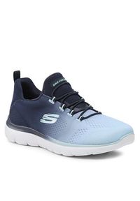skechers - Skechers Sneakersy Bright Charmer 149536/NVY Granatowy. Kolor: niebieski. Materiał: materiał #7