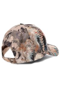Szara Czapka z Daszkiem Damska Anekke. Kolor: szary. Materiał: tkanina, poliester. Wzór: nadruk. Styl: klasyczny, casual #9