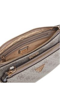 Guess Torebka Noelle II Mini HWBG96 72710 Beżowy. Kolor: beżowy. Materiał: skórzane #3