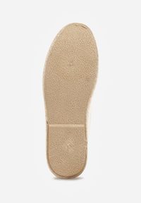 Born2be - Beżowe Espadryle Vices na Podeszwie z Plecionki Sesaniela. Okazja: na co dzień, na randkę. Kolor: beżowy. Materiał: jeans. Obcas: na płaskiej podeszwie. Styl: boho, klasyczny, casual #2