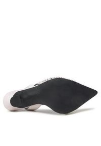 Pinko - PINKO Sandały Lisette Slingback PE BLKS1 100566 A0N6 Szary. Kolor: szary. Materiał: skóra, zamsz #3
