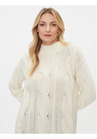 MAX&Co. Sweter Florence 73642623 Beżowy Regular Fit. Kolor: beżowy. Materiał: syntetyk #3