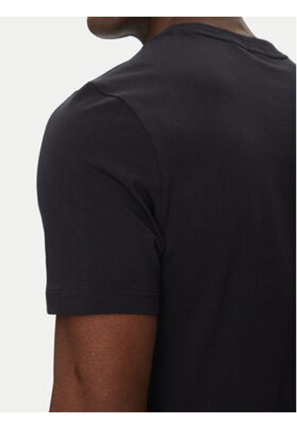 BOSS T-Shirt TL Logo 50535170 Granatowy Regular Fit. Kolor: niebieski. Materiał: bawełna