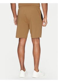 BOSS Szorty sportowe Mix&Match 50515314 Beżowy Regular Fit. Kolor: beżowy. Materiał: bawełna. Styl: sportowy #4