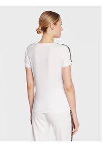 EA7 Emporio Armani T-Shirt 3RTT28 TJ6SZ 1100 Biały Regular Fit. Kolor: biały. Materiał: bawełna