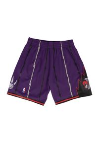 Mitchell & Ness - Szorty Toronto Raptors nba. Kolor: fioletowy. Sport: koszykówka #1