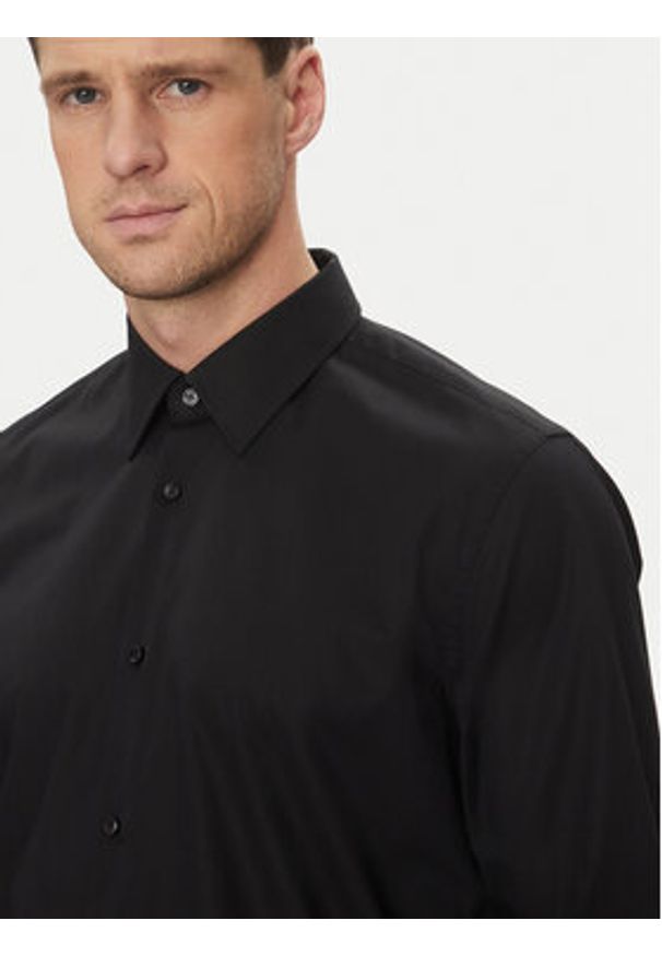 JOOP! Koszula 17 JSH-63Pierce 30044587 Czarny Slim Fit. Kolor: czarny. Materiał: bawełna