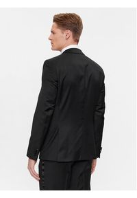 BOSS - Boss Garnitur H-Huge 50493306 Czarny Slim Fit. Kolor: czarny. Materiał: wełna #4