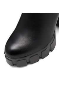 DeeZee Kozaki Odettle H339-1 Czarny. Kolor: czarny. Materiał: skóra
