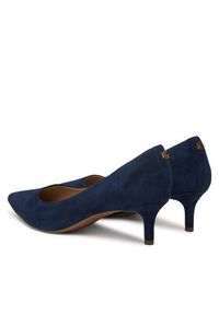 Lauren Ralph Lauren - LAUREN RALPH LAUREN Szpilki 802755524010 Niebieski. Kolor: niebieski. Materiał: skóra, zamsz. Obcas: na szpilce #2