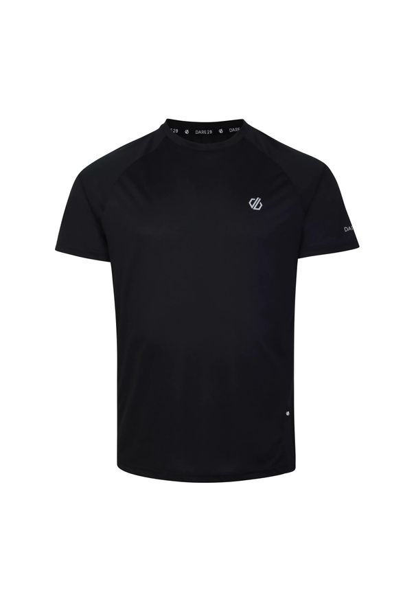 DARE 2B - T-shirt Męski Niska Waga Accelerate. Kolor: czarny. Sport: turystyka piesza