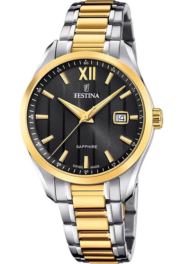 Zegarek Festina Zegarek męski Festina F20027-4 srebrny. Kolor: srebrny