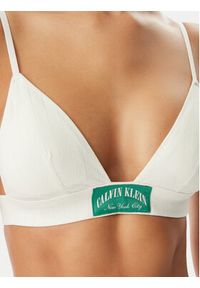 Calvin Klein Underwear Biustonosz braletka LV00QF8886 Kremowy. Kolor: kremowy. Materiał: bawełna #4