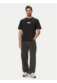 Jack & Jones T-Shirt Fusion 12294963 Czarny Relaxed Fit. Kolor: czarny. Materiał: bawełna #4