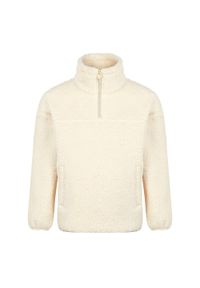 Regatta - Bluza Dziecięca Kaliza Half Zip Fleece Top. Kolor: zielony, beżowy, wielokolorowy. Sport: turystyka piesza #1