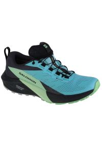 salomon - Buty do biegania Salomon Sense Ride 5 Gtx W 472160 niebieskie. Zapięcie: sznurówki. Kolor: niebieski. Materiał: guma, materiał. Szerokość cholewki: normalna