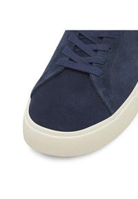 Gino Rossi Sneakersy LUCA-02 124AM Granatowy. Kolor: niebieski. Materiał: zamsz, skóra #7