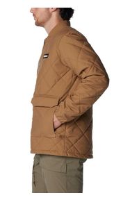 columbia - Kurtka przejściowa męska Columbia Rad Padded. Kolor: brązowy. Materiał: materiał