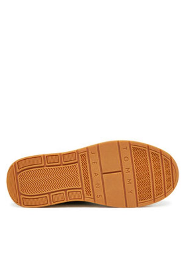 Tommy Jeans Sneakersy Tjm Skater Sneaker EM0EM01607 Zielony. Kolor: zielony. Materiał: zamsz, skóra