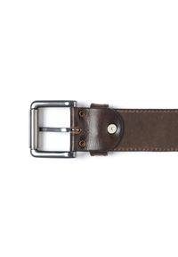 Mustang - MUSTANG PASEK SKÓRZANY 40 mm SOPO-MUS066. Materiał: skóra. Wzór: paski. Styl: klasyczny #2