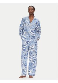 GAP - Gap Spodnie piżamowe 531506-15 Niebieski Relaxed Fit. Kolor: niebieski. Materiał: bawełna