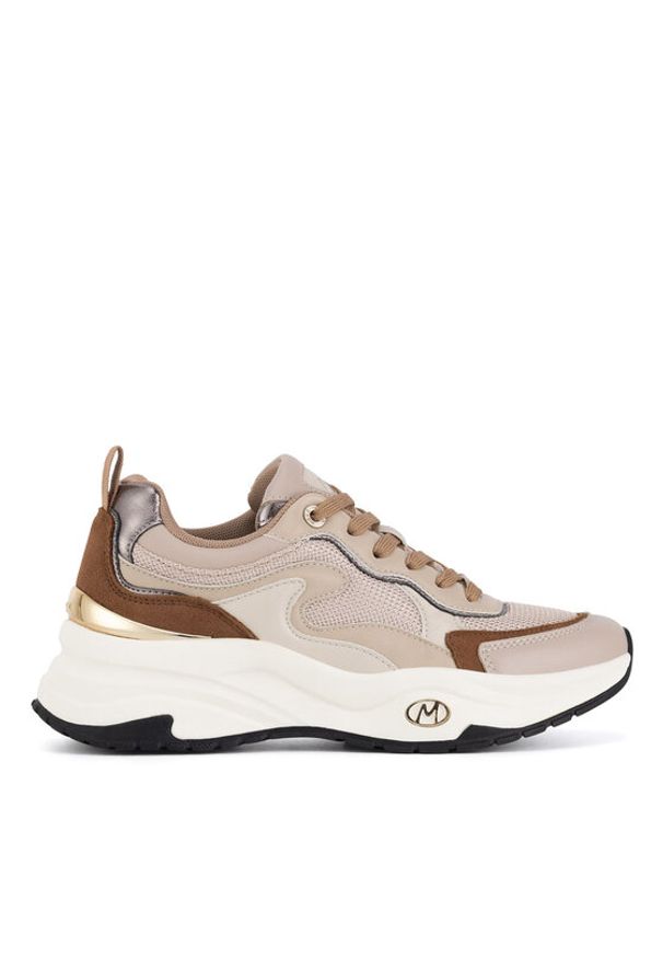 MEXX Sneakersy MI001009843W Beżowy. Kolor: beżowy. Materiał: skóra