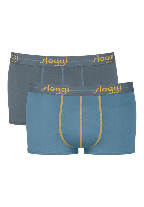 Sloggi Komplet bokserek Start 10206968 Kolorowy. Materiał: bawełna. Wzór: kolorowy