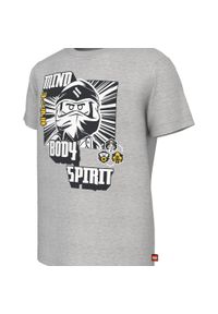 LEGO Wear - Koszulka turystyczna dziecięca LEGO. Kolor: szary