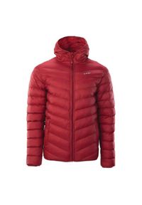 Hi-tec - Kurtka męska zimowa Hi-Tec Salrin - czerwona, Rozmiar XXL. Kolor: czerwony. Materiał: nylon, materiał. Sezon: zima #1