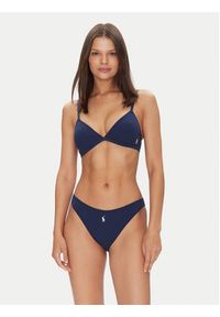 Polo Ralph Lauren Biustonosz bezfiszbinowy 4P0219 Granatowy. Kolor: niebieski. Materiał: bawełna #4