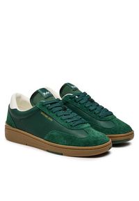 MICHAEL Michael Kors Sneakersy Wilton Leather and Suede Sneaker 42F4WLFS1L Zielony. Kolor: zielony. Materiał: zamsz, skóra