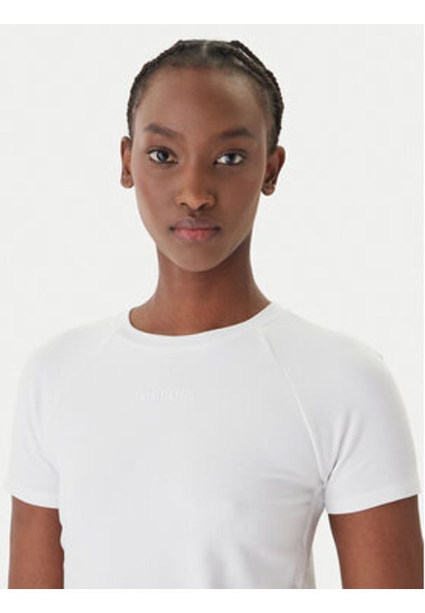 Patrizia Pepe T-Shirt 2M4549/J416-W103 Biały Reglan Fit. Kolor: biały