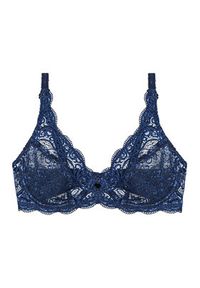 Triumph Biustonosz z fiszbiną Amourette 300 10166797 Granatowy. Kolor: niebieski. Materiał: syntetyk