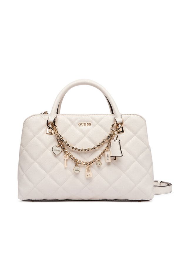 Guess Torebka 180975 Beżowy. Kolor: beżowy. Materiał: skórzane